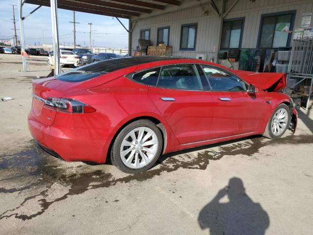 5YJSA1E24HF226397 - 2017 TESLA MODEL S RED photo 3