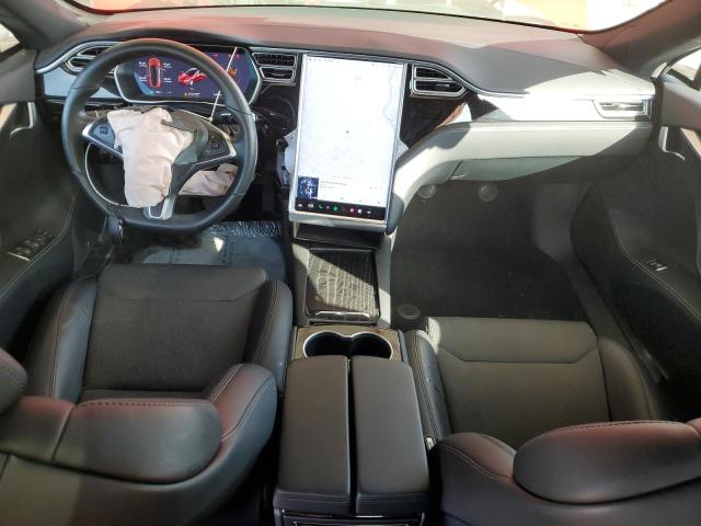 5YJSA1E24HF226397 - 2017 TESLA MODEL S RED photo 8