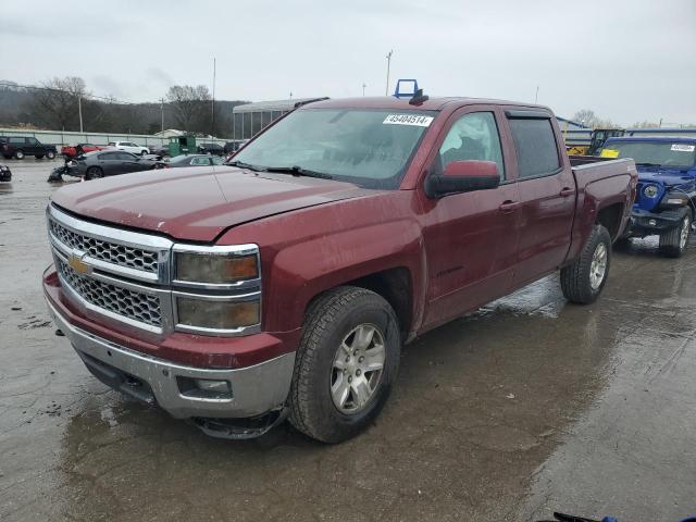 3GCUKREC7FG125102 - 2015 CHEVROLET SILVERADO K1500 LT RED photo 1