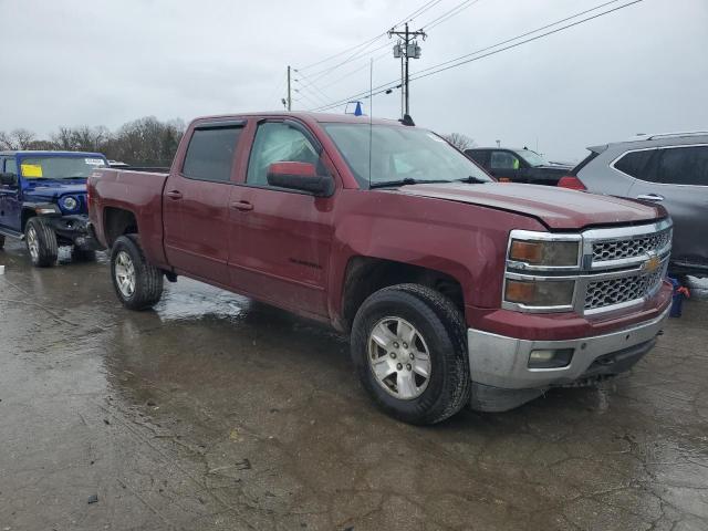 3GCUKREC7FG125102 - 2015 CHEVROLET SILVERADO K1500 LT RED photo 4