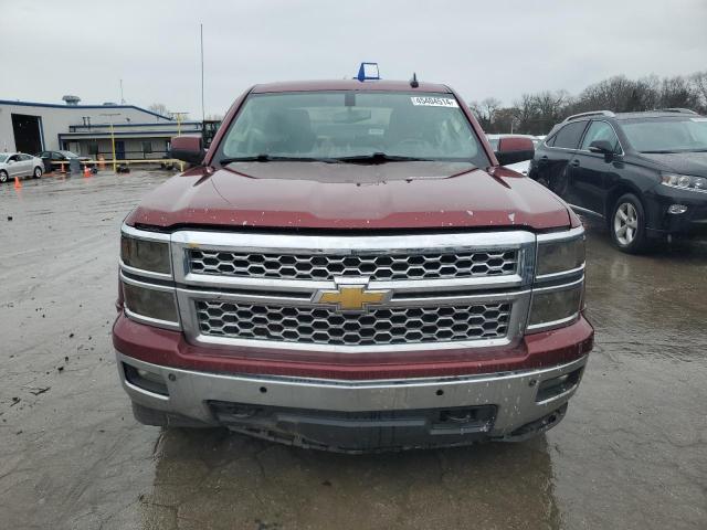 3GCUKREC7FG125102 - 2015 CHEVROLET SILVERADO K1500 LT RED photo 5