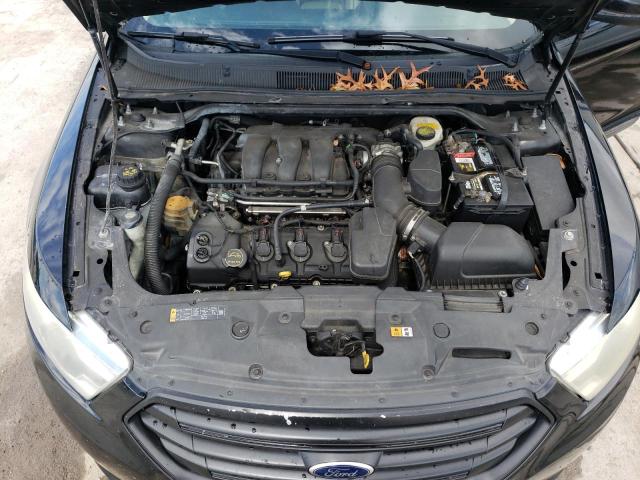 1FAHP2E81DG215527 - 2013 FORD TAURUS SEL BLACK photo 11