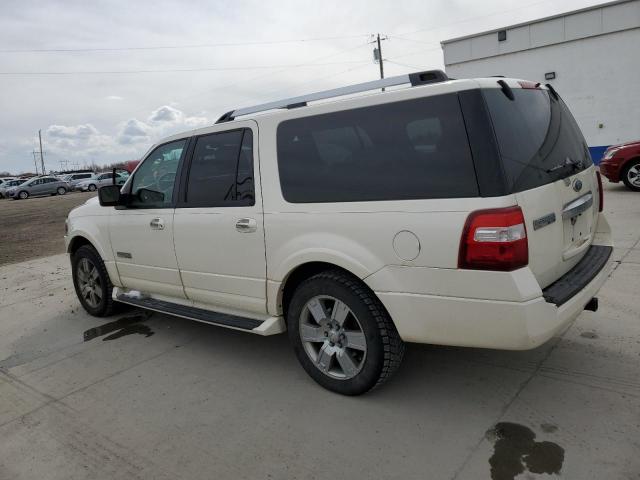 1FMFK20527LA21190 - 2007 FORD EXPEDITION EL LIMITED WHITE photo 2