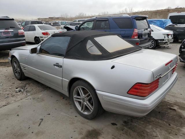 WDBFA67F2WF170045 - 1998 MERCEDES-BENZ SL 500 SILVER photo 2