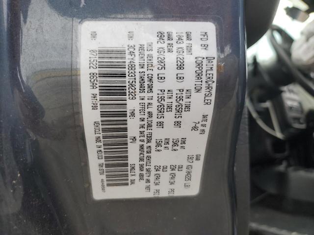 3C4FY48B33T502329 - 2003 CHRYSLER PT CRUISER CLASSIC 蓝色 照片 14