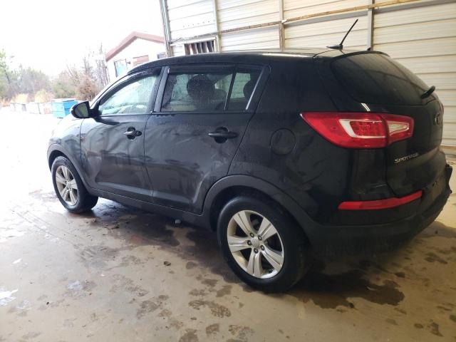 KNDPBCA22D7444584 - 2013 KIA SPORTAGE LX BLACK photo 2