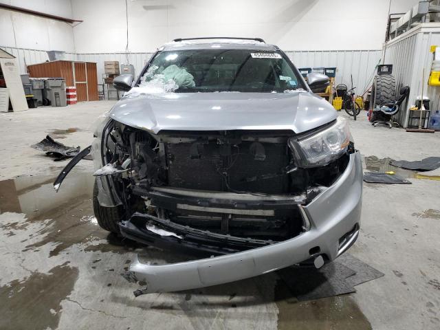 5TDJKRFH9FS099360 - 2015 TOYOTA HIGHLANDER XLE SILVER photo 5