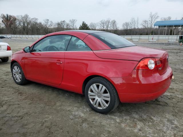 WVWBA71F99V007515 - 2009 VOLKSWAGEN EOS TURBO RED photo 2