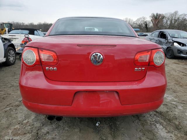 WVWBA71F99V007515 - 2009 VOLKSWAGEN EOS TURBO RED photo 6