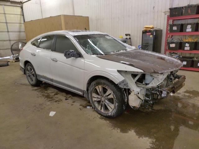 5J6TF1H36DL003208 - 2013 HONDA CROSSTOUR EX WHITE photo 4