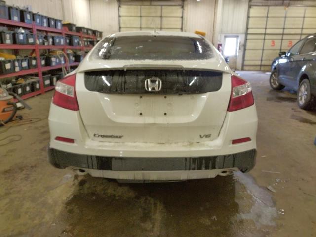 5J6TF1H36DL003208 - 2013 HONDA CROSSTOUR EX WHITE photo 6