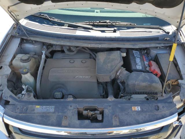 2FMDK3AK8DBC97385 - 2013 FORD EDGE SPORT SILVER photo 11