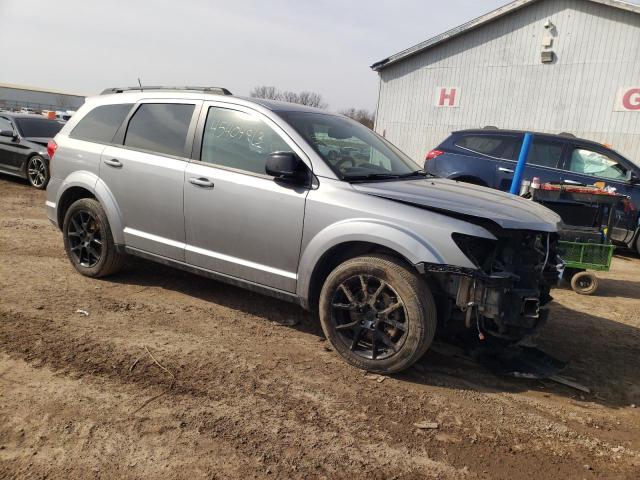 3C4PDDEG1HT696222 - 2017 DODGE JOURNEY GT SILVER photo 4