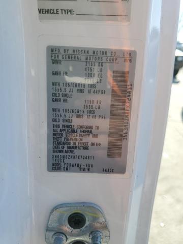 3N63M0ZN8FK724811 - 2015 CHEVROLET CITY EXPRE LT 白色 照片 14