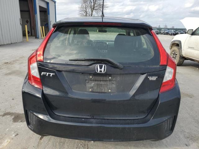 JHMGK5H5XGS004186 - 2016 HONDA FIT LX BLACK photo 6