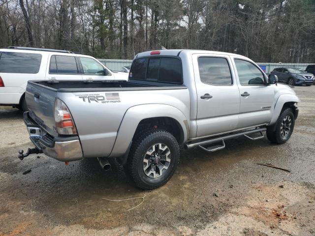 5TFJU4GN0FX066517 - 2015 TOYOTA TACOMA DOUBLE CAB PRERUNNER SILVER photo 3