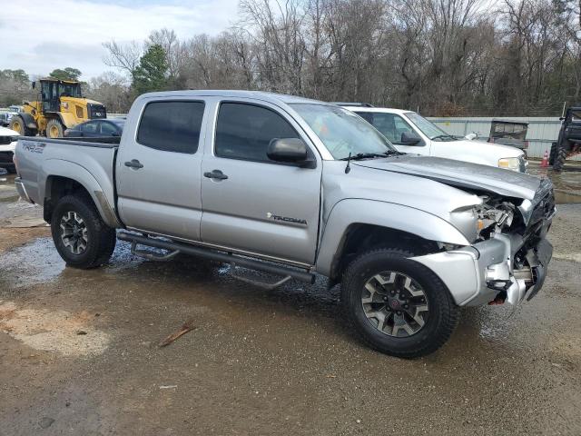 5TFJU4GN0FX066517 - 2015 TOYOTA TACOMA DOUBLE CAB PRERUNNER SILVER photo 4