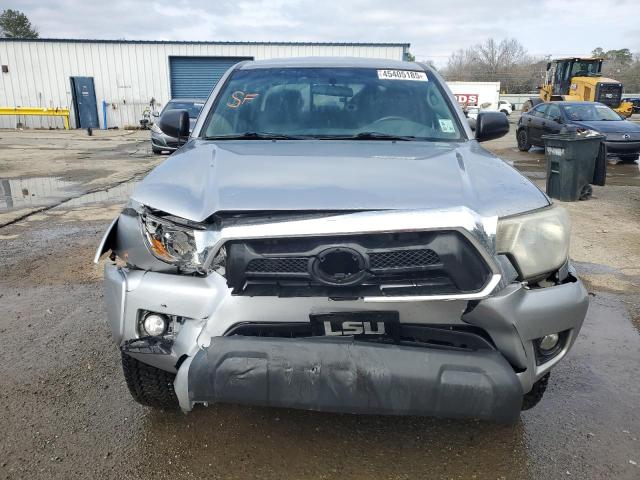 5TFJU4GN0FX066517 - 2015 TOYOTA TACOMA DOUBLE CAB PRERUNNER SILVER photo 5