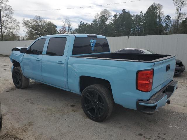 3GCPCREC5JG131399 - 2018 CHEVROLET SILVERADO C1500 LT BLUE photo 2