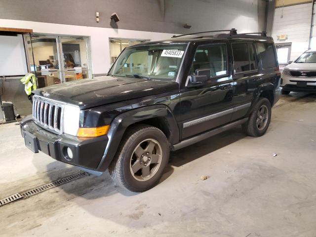 1J8HG48K38C101578 - 2008 JEEP COMMANDER SPORT BLACK photo 1