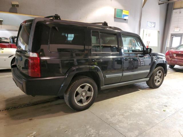 1J8HG48K38C101578 - 2008 JEEP COMMANDER SPORT შავი ფოტო 3
