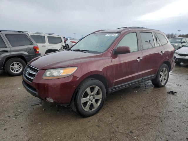 5NMSH73E67H121305 - 2007 HYUNDAI SANTA FE SE BURGUNDY photo 1