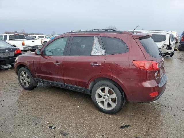 5NMSH73E67H121305 - 2007 HYUNDAI SANTA FE SE BURGUNDY photo 2