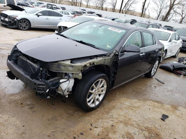 1G1ZE5E03CF252091 - 2012 CHEVROLET MALIBU LTZ ნაცრისფერი ფოტო 1