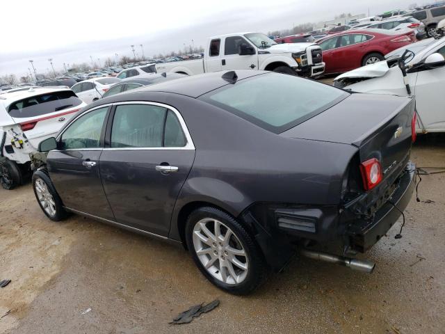 1G1ZE5E03CF252091 - 2012 CHEVROLET MALIBU LTZ ნაცრისფერი ფოტო 2