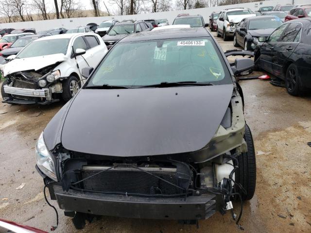 1G1ZE5E03CF252091 - 2012 CHEVROLET MALIBU LTZ ნაცრისფერი ფოტო 5