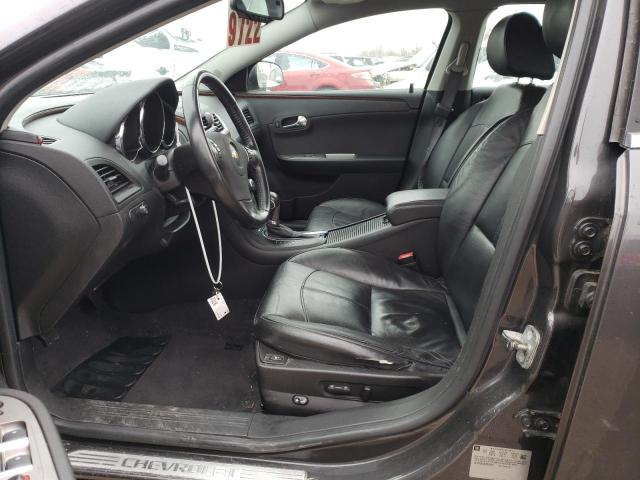 1G1ZE5E03CF252091 - 2012 CHEVROLET MALIBU LTZ ნაცრისფერი ფოტო 7