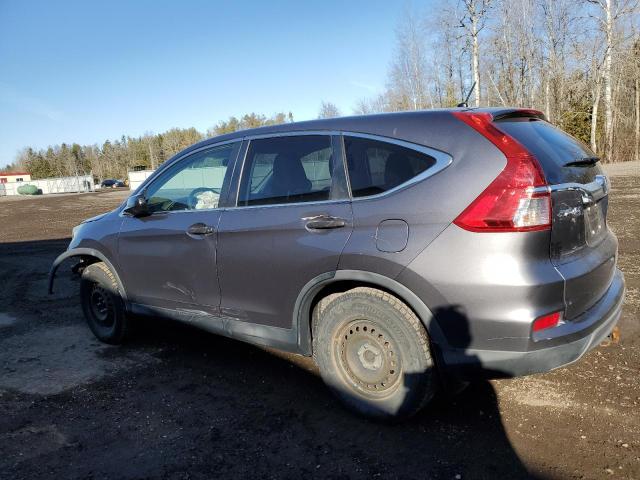 2HKRM4H36FH104442 - 2015 HONDA CR-V LX GRAY photo 2