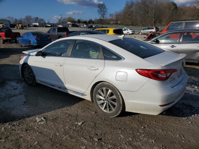 5NPE34AF8HH531095 - 2017 HYUNDAI SONATA SPORT WHITE photo 2