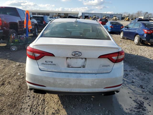 5NPE34AF8HH531095 - 2017 HYUNDAI SONATA SPORT WHITE photo 6