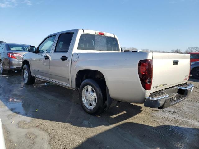 1GTCS136858138441 - 2005 GMC CANYON SILVER photo 2