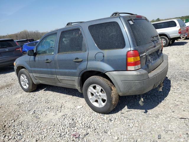 1FMYU03116KA87105 - 2006 FORD ESCAPE XLT BLUE photo 2