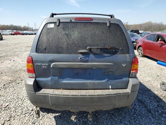 1FMYU03116KA87105 - 2006 FORD ESCAPE XLT BLUE photo 6