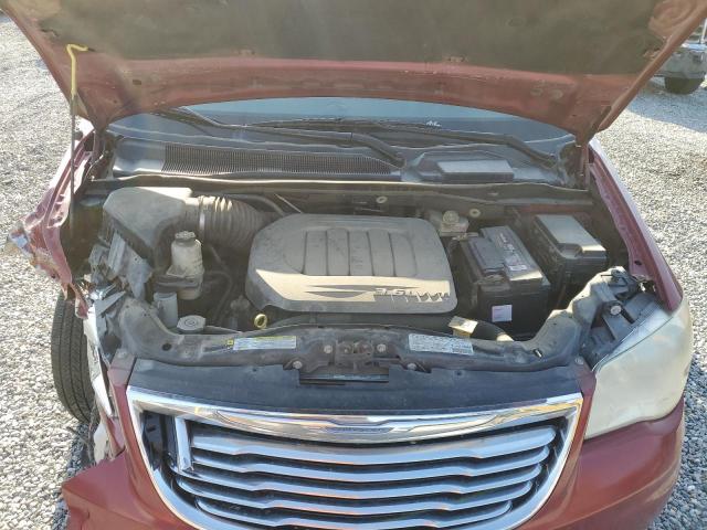 2C4RC1BG3DR539691 - 2013 CHRYSLER TOWN & COU TOURING 勃艮第红 照片 12