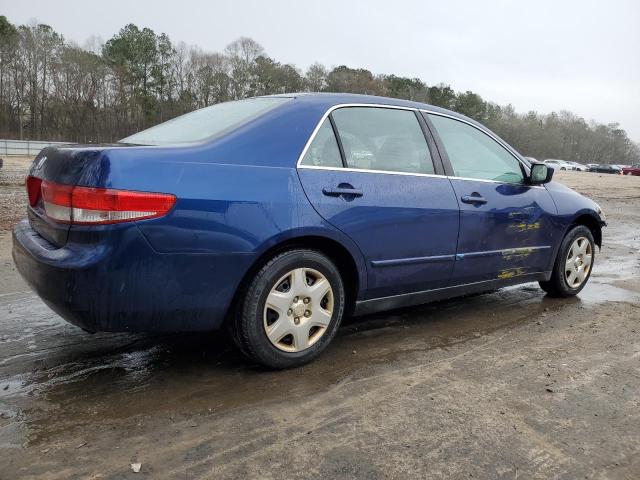 1HGCM56393A026886 - 2003 HONDA ACCORD LX BLUE photo 3