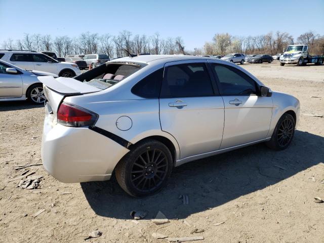 1FAHP3GN2BW184896 - 2011 FORD FOCUS SES SILVER photo 3