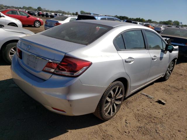 2HGFB2F94FH508502 - 2015 HONDA CIVIC EXL 银色 照片 3