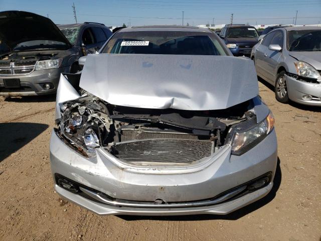 2HGFB2F94FH508502 - 2015 HONDA CIVIC EXL 银色 照片 5