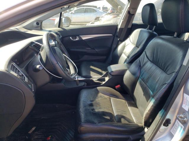 2HGFB2F94FH508502 - 2015 HONDA CIVIC EXL 银色 照片 7