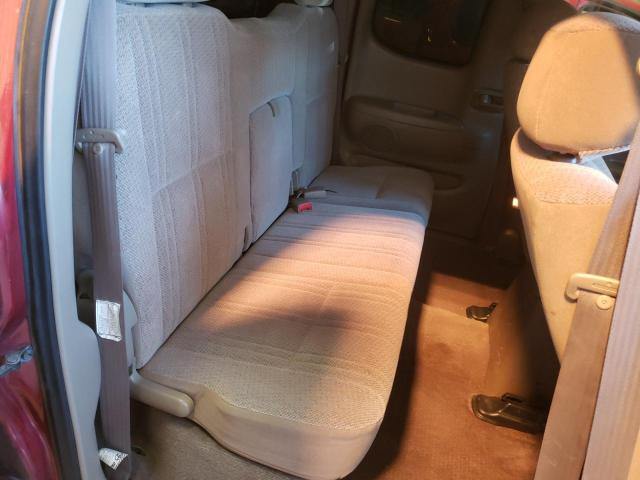5TBRT3413YS058723 - 2000 TOYOTA TUNDRA ACCESS CAB წითელი ფოტო 10