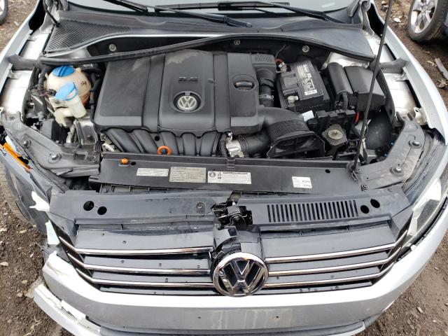 1VWBH7A34CC089509 - 2012 VOLKSWAGEN PASSAT SE SILVER photo 11