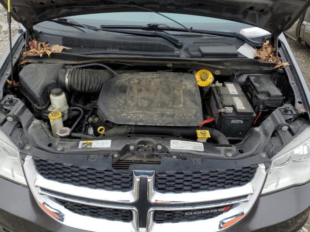 2C4RDGCG5KR584000 - 2019 DODGE GRAND CARA SXT BLACK photo 12