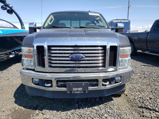 1FTWW31R48EC74341 - 2008 FORD F350 SRW SUPER DUTY BLACK photo 5