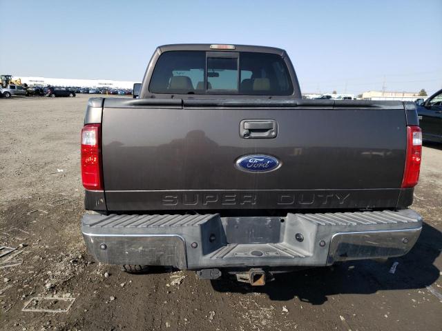 1FTWW31R48EC74341 - 2008 FORD F350 SRW SUPER DUTY BLACK photo 6