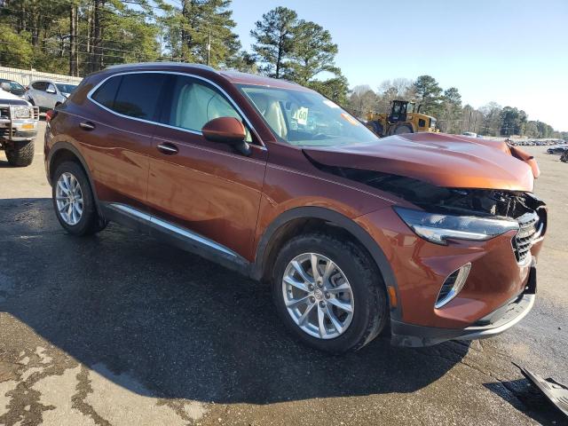 LRBAZLR41MD183651 - 2021 BUICK ENVISION PREFERRED ORANGE photo 4