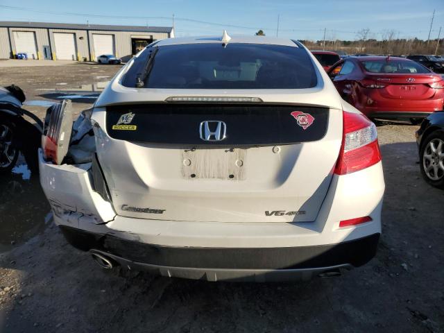 5J6TF2H55DL005832 - 2013 HONDA CROSSTOUR EXL WHITE photo 6